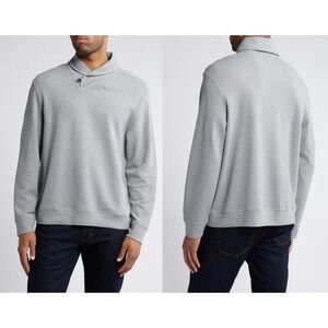 Tommy Bahama mens herringbone deer harbor shawl collar pullover size M